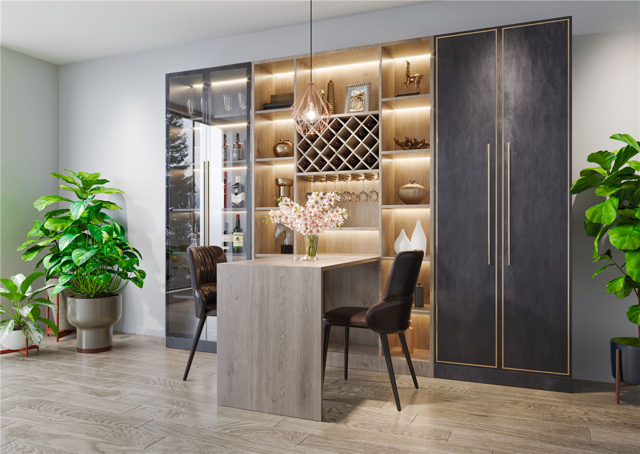 壁立青峰生态板-板材全屋定制案例